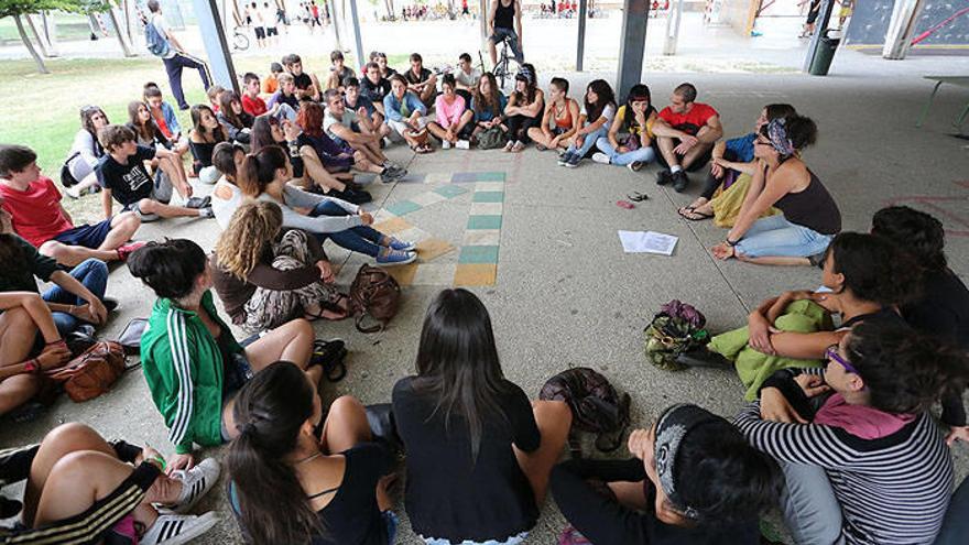 Una charla sobre el Sáhara, ayer en TxokoMendi.