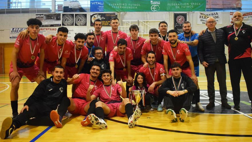 Etxebarri corona este fin de semana al rey del fútbol sala vasco