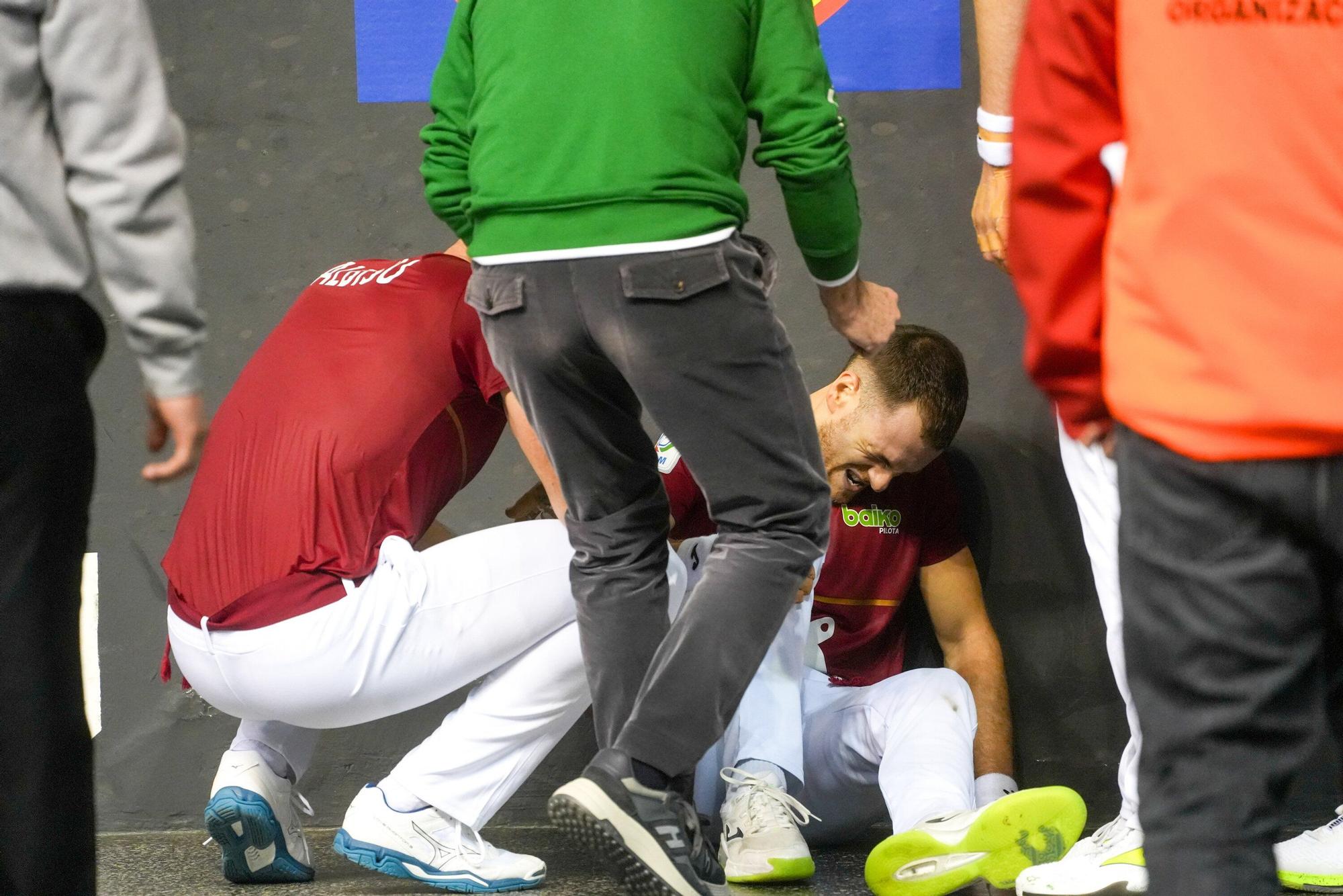 Larrazabal-Mariezkurrena II superan a Laso-Albisu en la tercera jornada del Campeonato de Parejas.