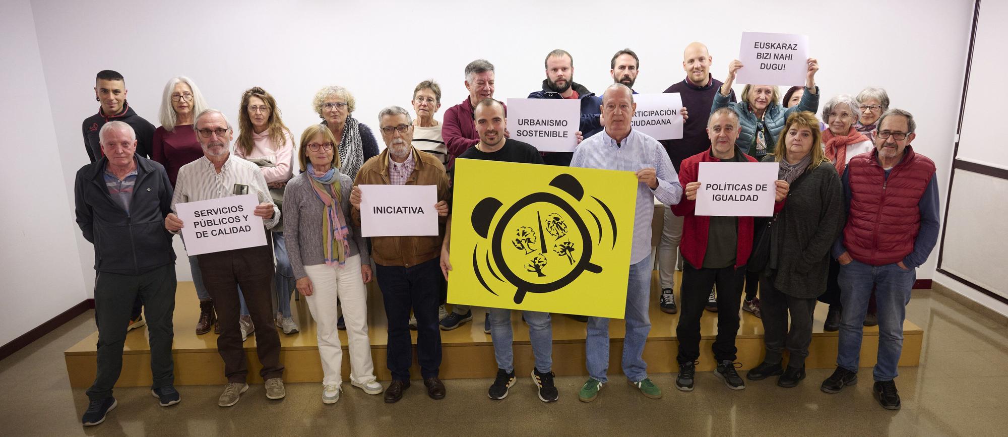 Fotos de la iniciativa vecinal 'Barañáin Despierta-Barañain Esnatu'