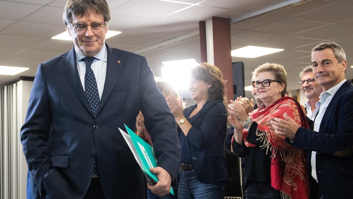 El presidente de Junts, Carles Puigdemont.