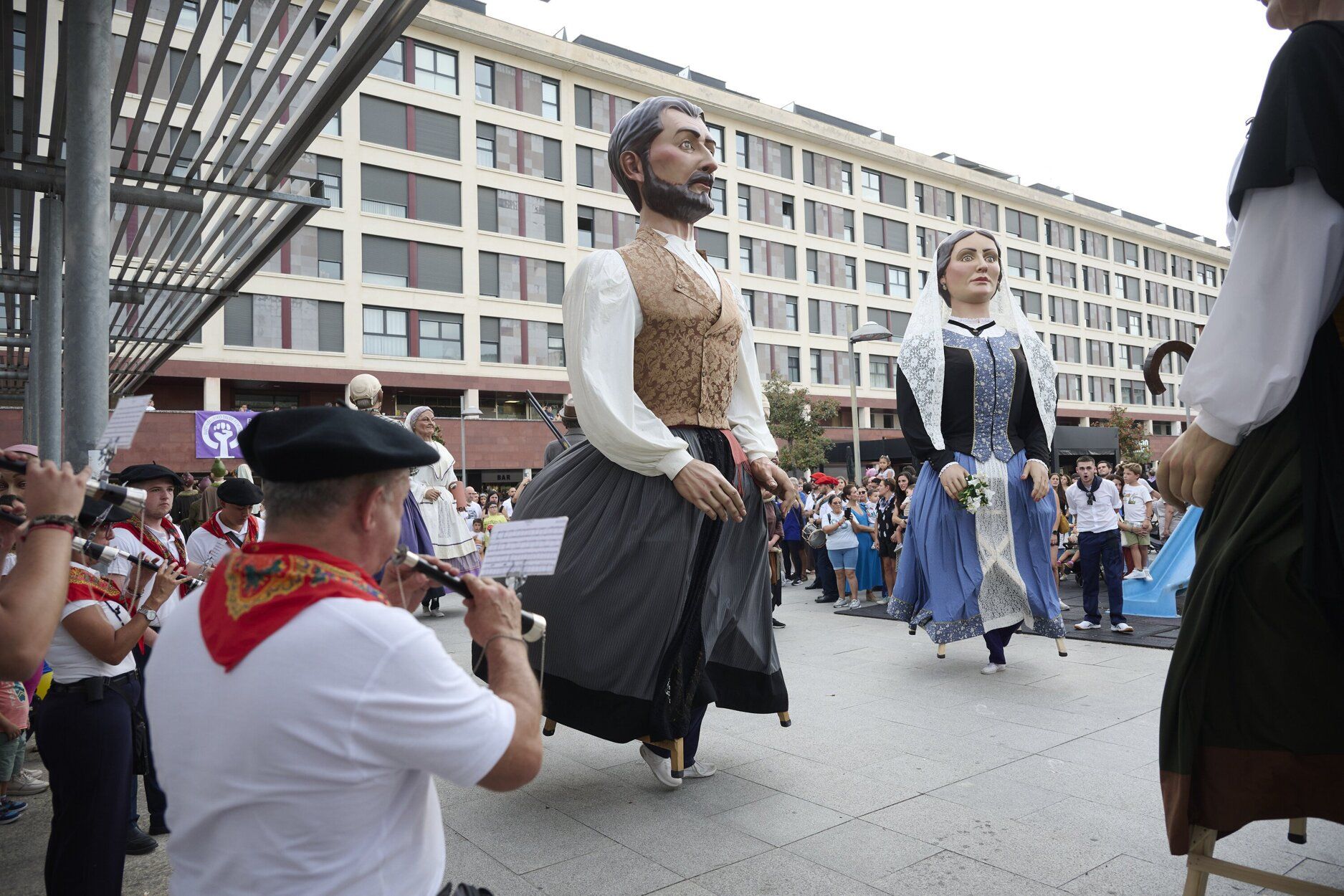 Fotos del chupinazo de Buztintxuri