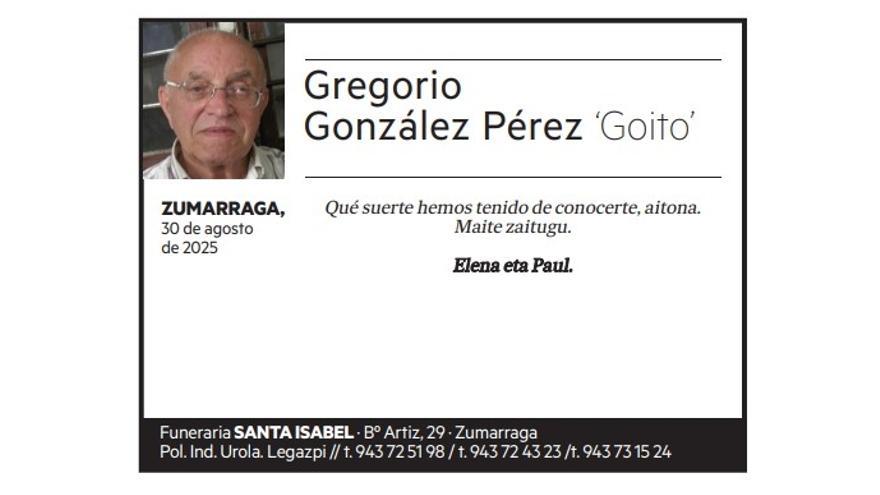 Gregorio González Pérez
