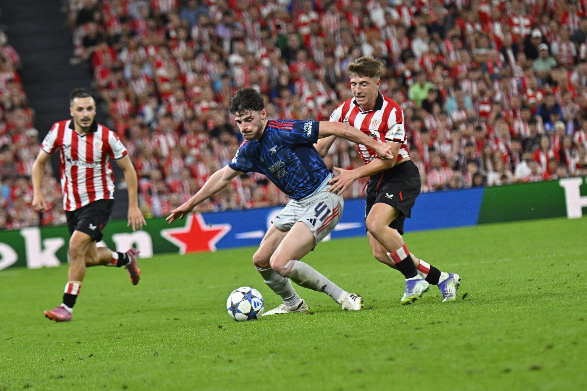 El Athletic-Arsenal, en imágenes