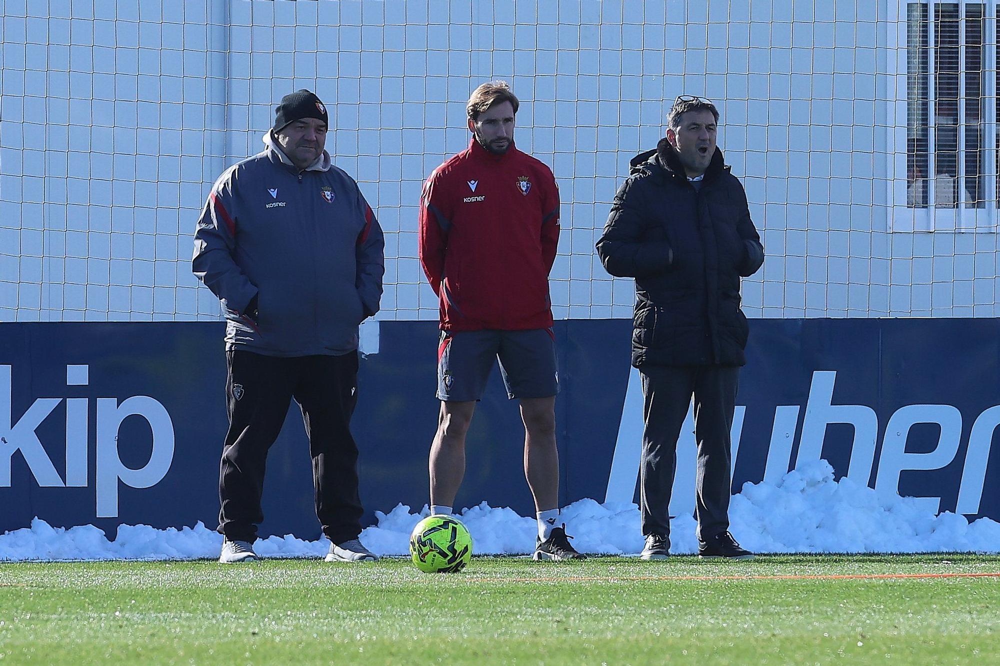 Fotos del entrenamiento de Osasuna (viernes 21 de noviembre de 2025)