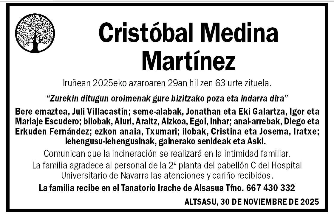 Cristóbal Medina Martínez