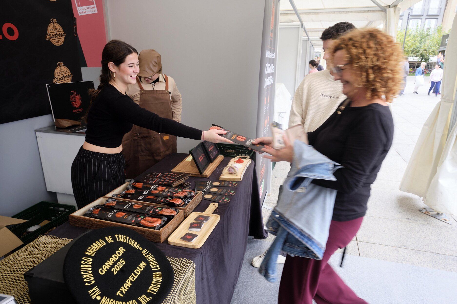 Fotos de la inauguración Feria de la Artesanía de Navarra en Pamplona