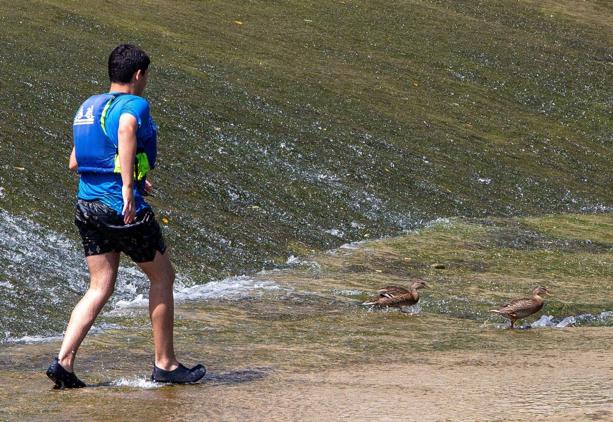 Ola de calor en Navarra