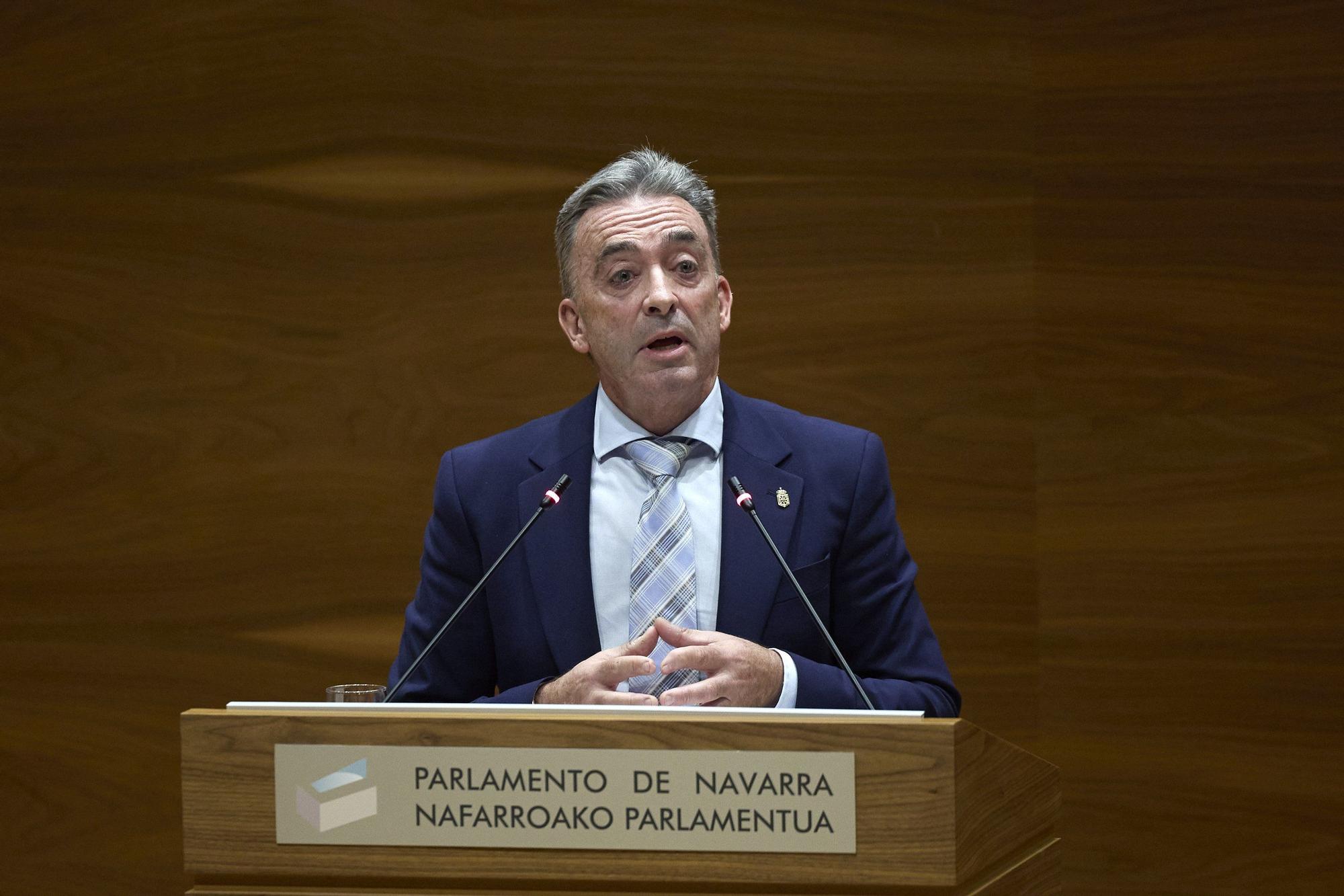 Fotos del pleno del Parlamento de Navarra del jueves 30 de octubre