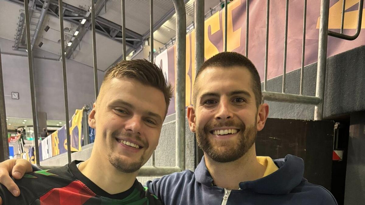 Serguey Hernández y Toni Bazán.