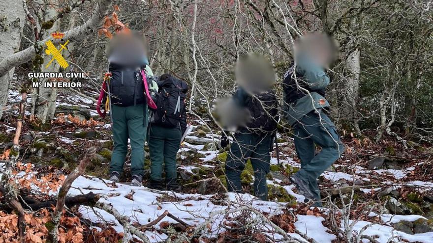 Dos senderistas navarras se pierden en el Moncayo y son rescatadas sanas y salvas