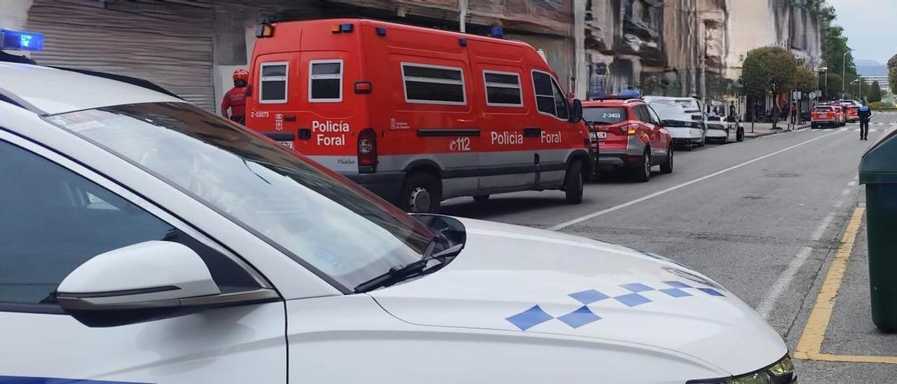 Fotos de la macrooperación en 9 bares de la Comarca de Pamplona