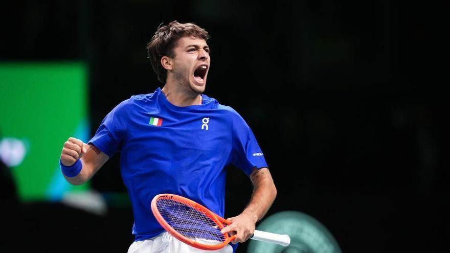 Italia logra ante España su tercera Davis consecutiva