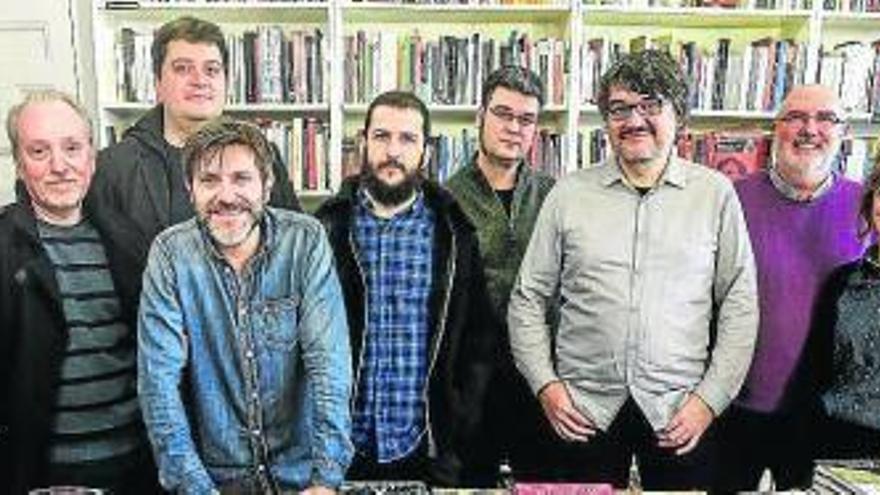 La editorial vasca Astiberri celebró ayer su decimoquinto aniversario en Madrid con los autores, Paco Roca, Santiago Garciá, Javier Olivares y Álvaro Ortiz, entre otros.