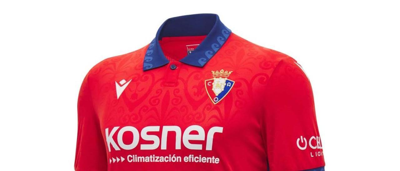 La nueva camiseta de Osasuna, al detalle