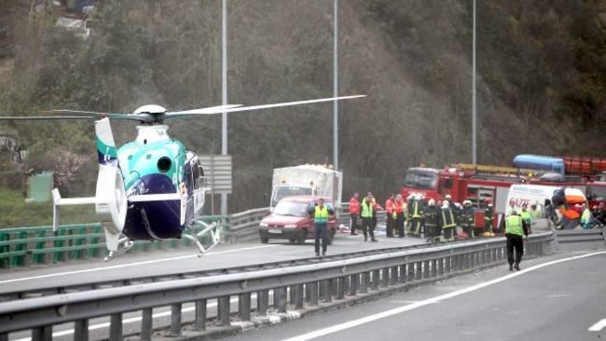 Accidente A-8