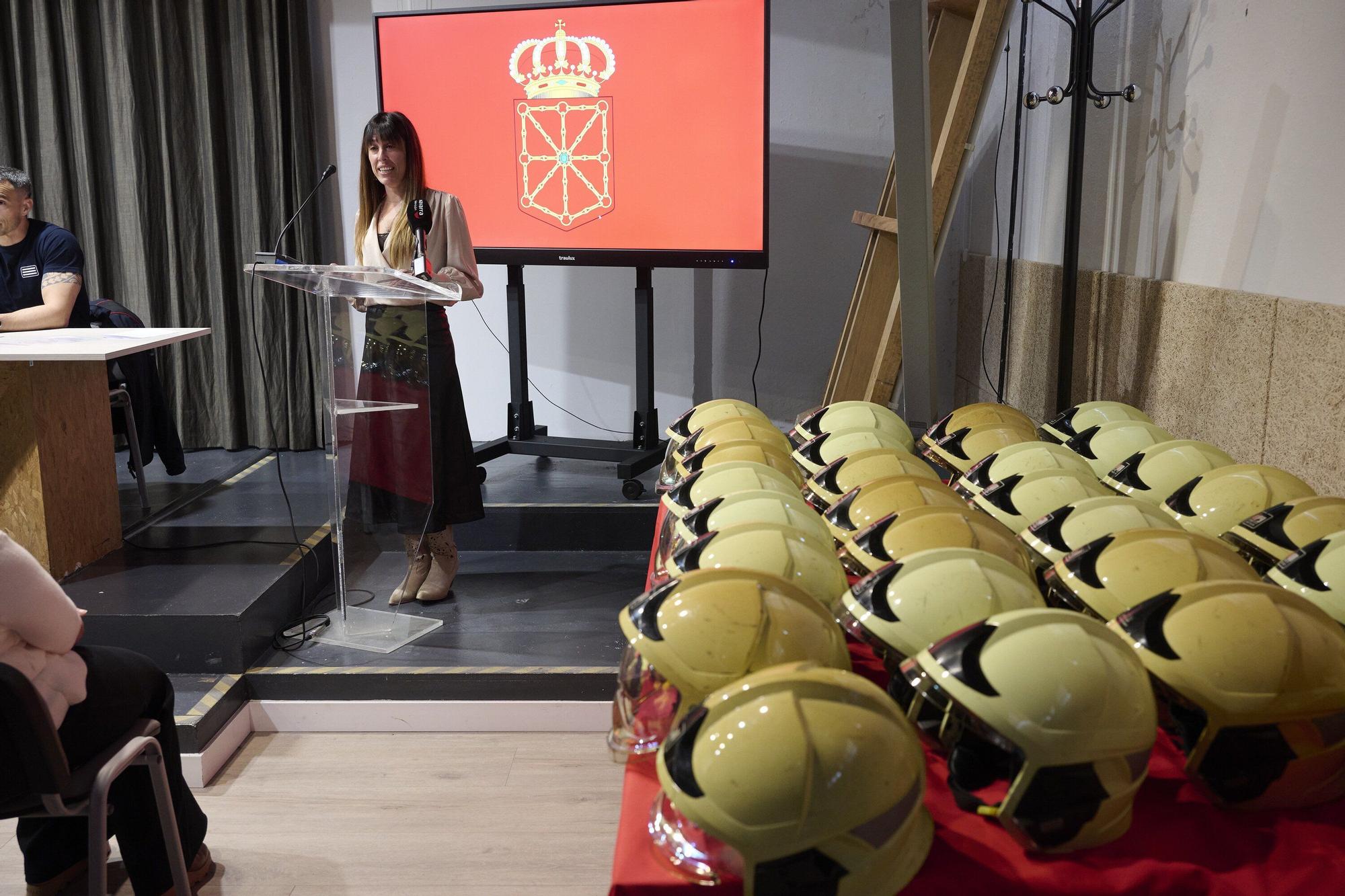 28 hombres y 2 mujeres terminan el Ingreso Básico de Bomberos de Navarra