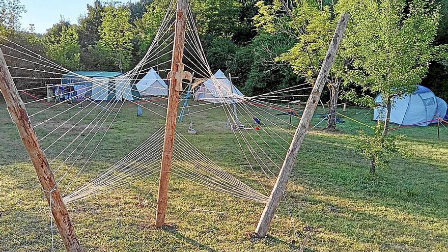 ¿Espacios físicos para realizar campamentos?