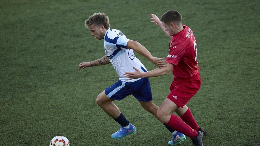 Lluvia de goles del líder ante la Rotxapea