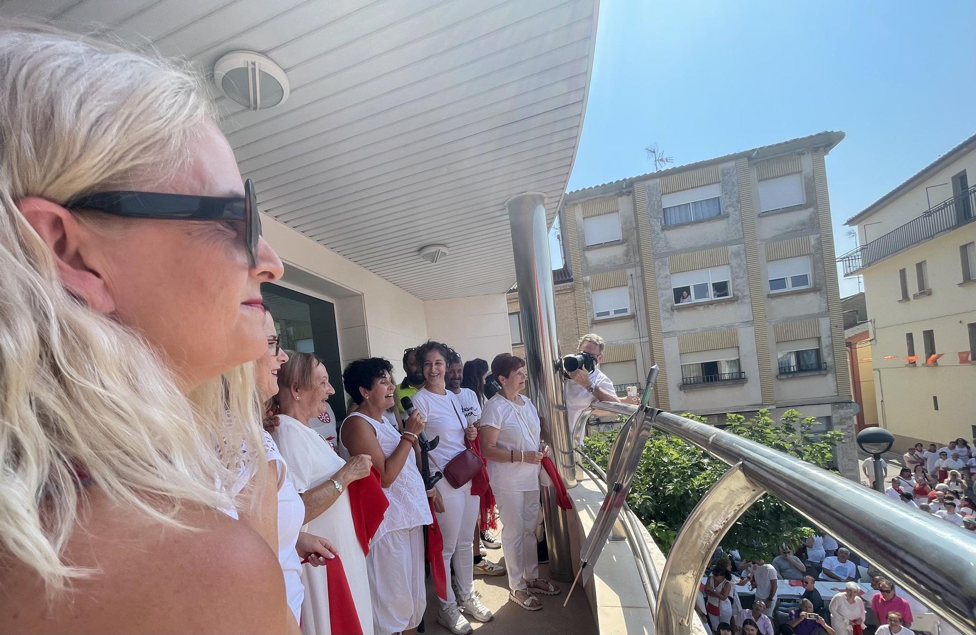 Fotos del chupinazo de Sartaguda