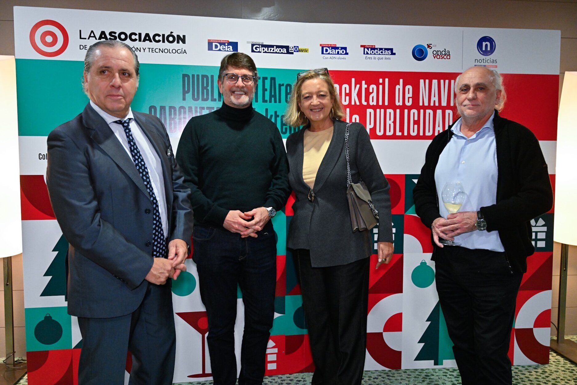 Brindis de Navidad del mundo publicitario