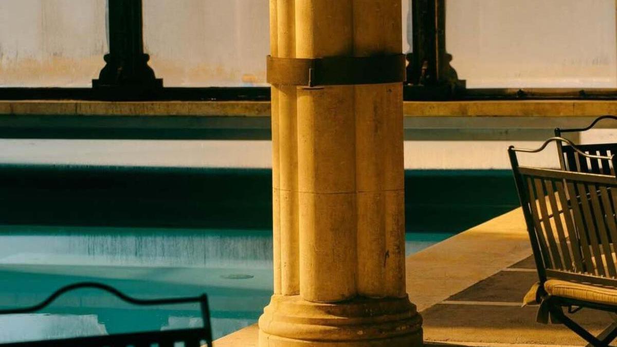 Vista del interior del hotel restaurante Landa