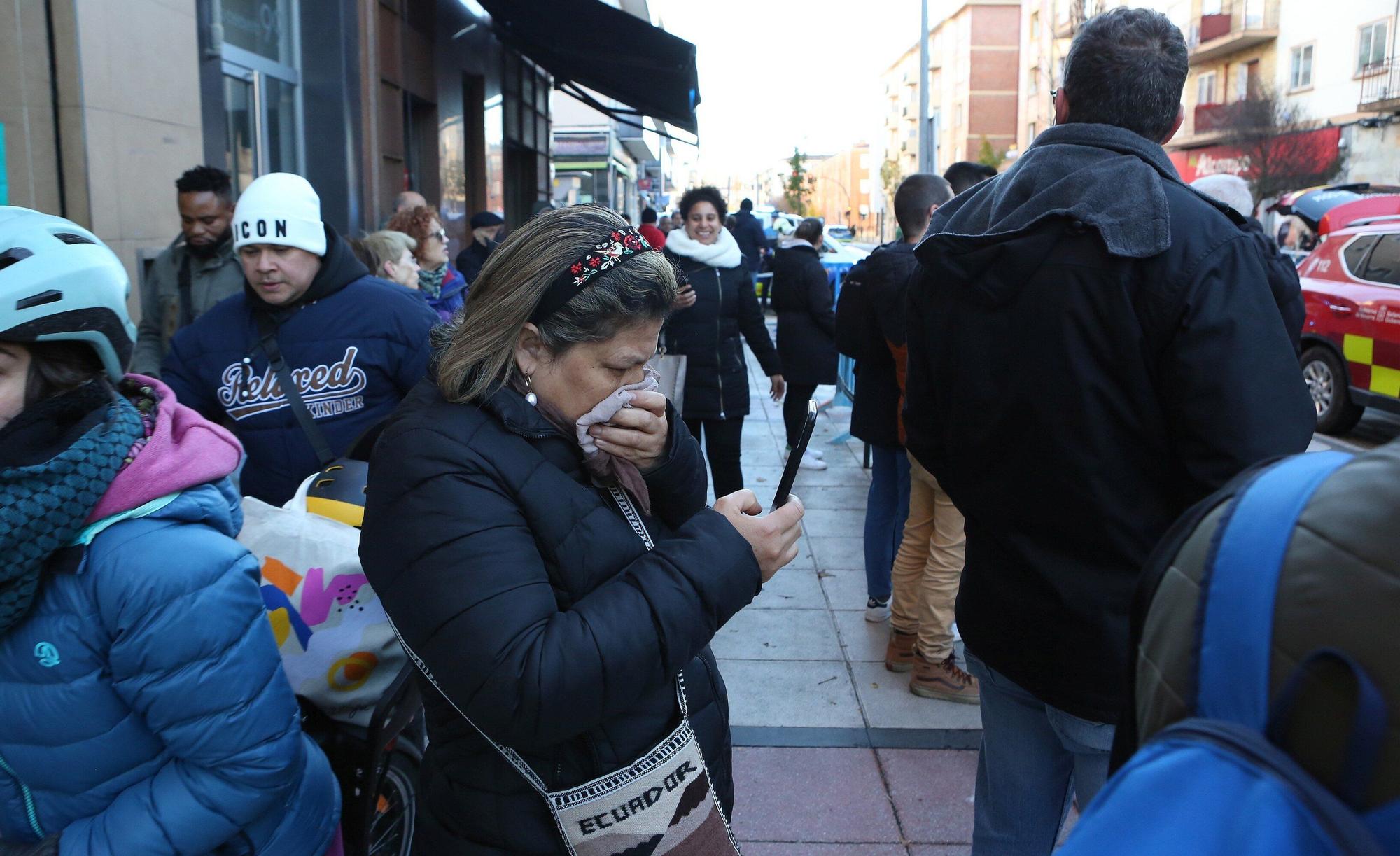 [FOTOS] Así ha quedado el bazar incendiado en la Rochapea