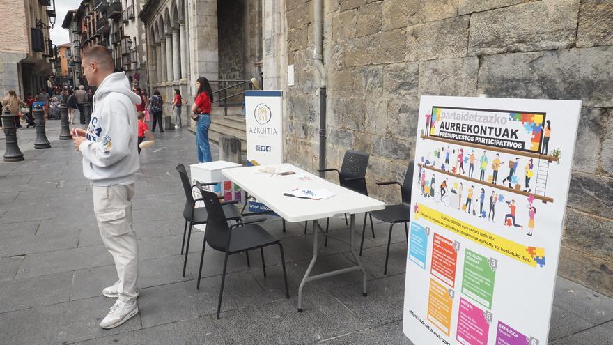 Lluvia de propuestas en los presupuestos participativos de Azkoitia