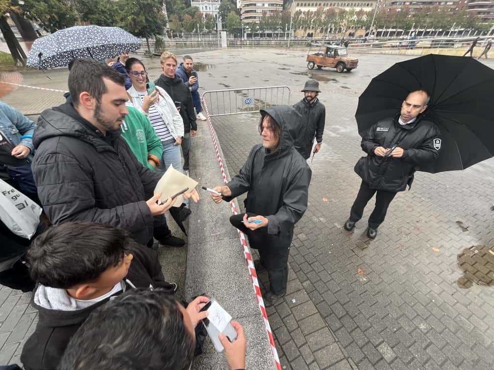 En imágenes: rodaje de 'The Walking Dead' en Bilbao