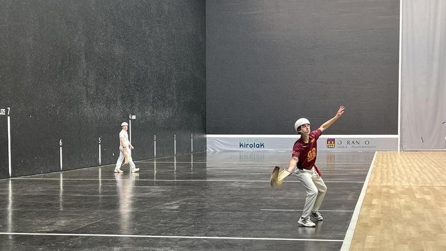 Finaliza la primera fase del Campeonato Euskal Jaia de Cesta Punta en Durango