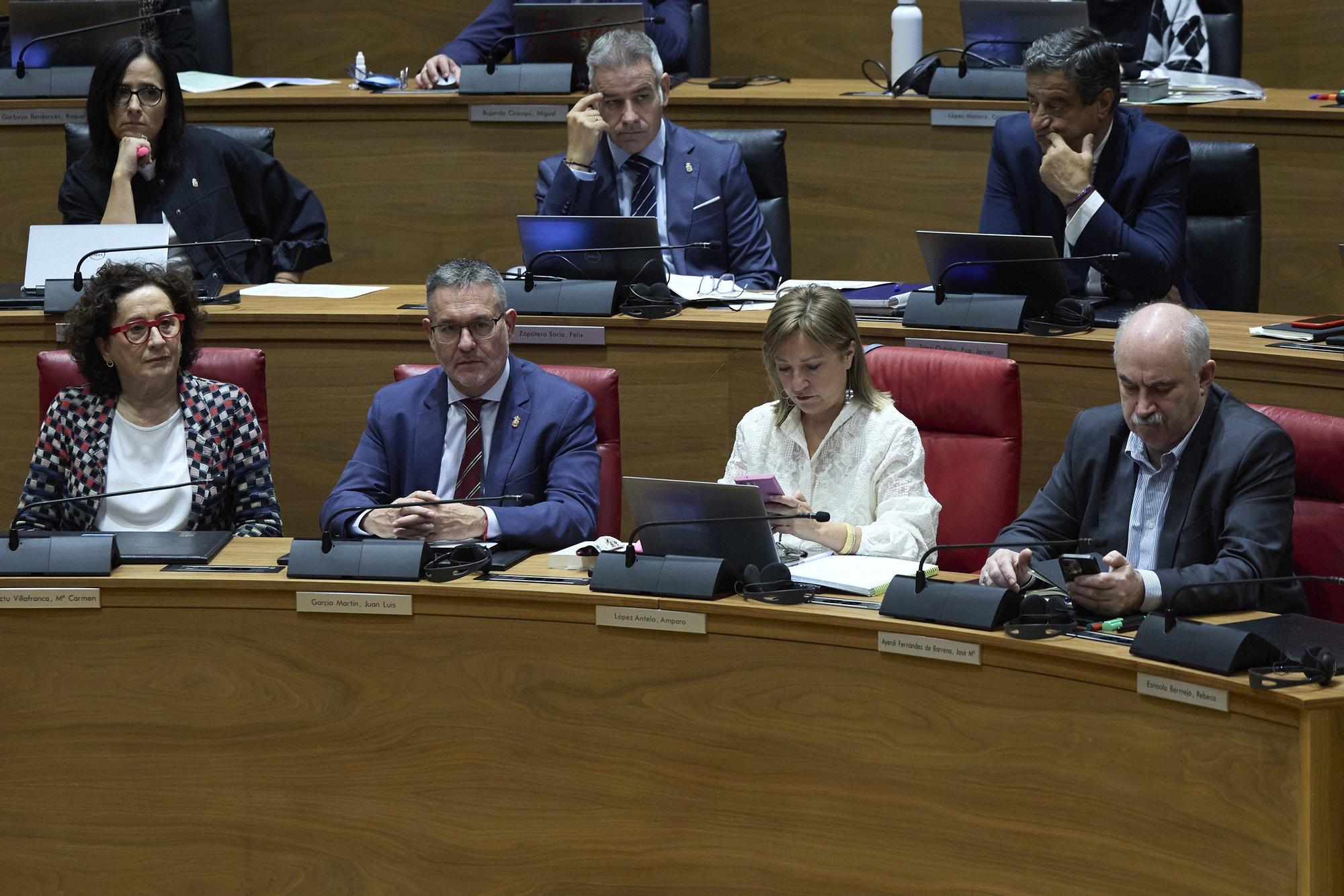 Fotos del Debate sobre el estado de la Comunidad foral 2025