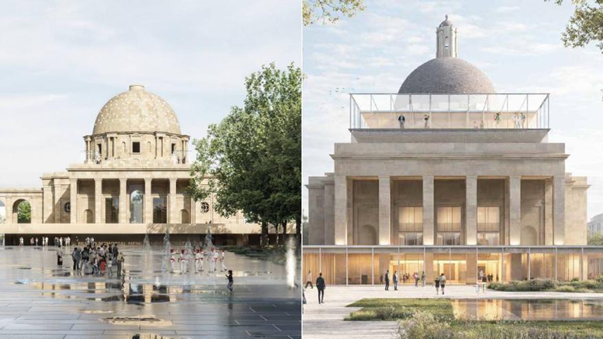 Pamplona ya tiene finalistas para transformar Los Caídos: los proyectos que cambiarán para siempre el edificio franquista