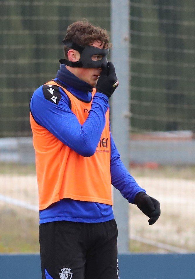 El primer entrenamiento de Osasuna de 2025