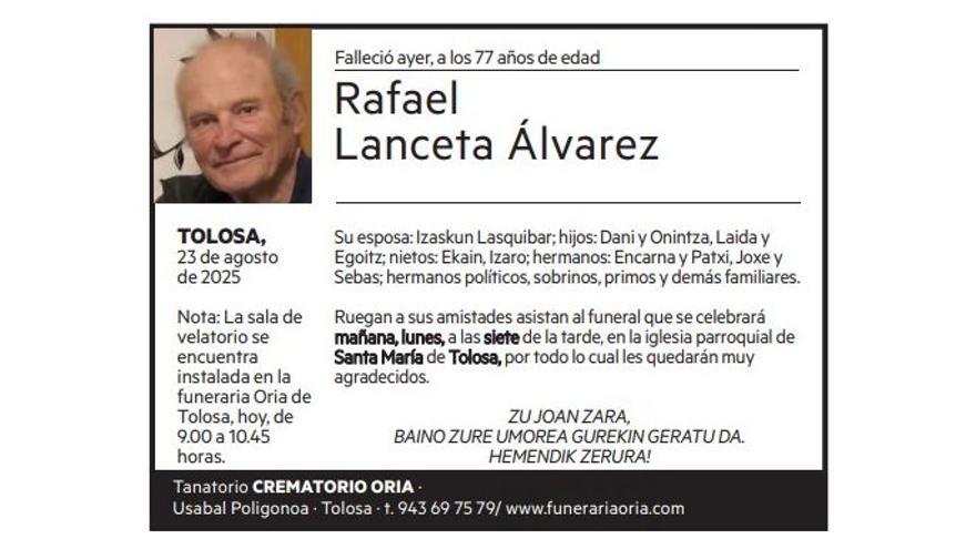 Rafael Lanceta Álvarez