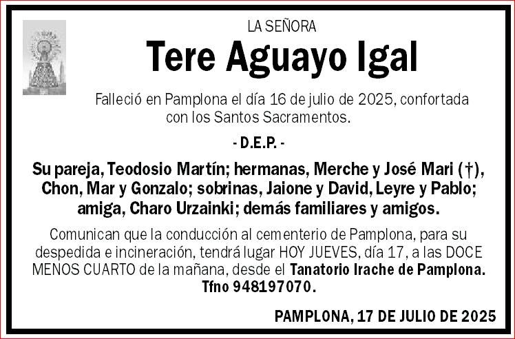Tere Aguayo Igal