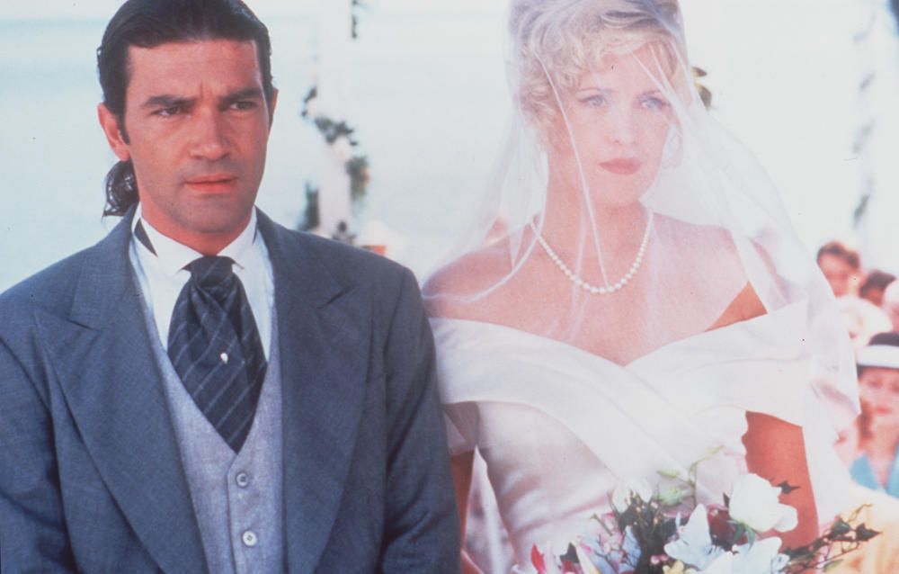 Una imagen de 'Two much', la película en la que se enamoró de Melanie Griffith.