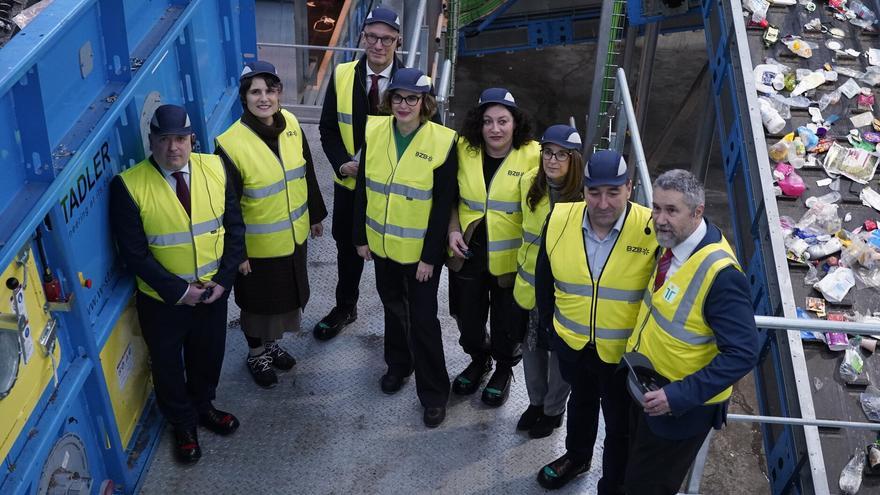Una inversión de 17 millones refuerza la capacidad de reciclaje de envases en Bizkaia