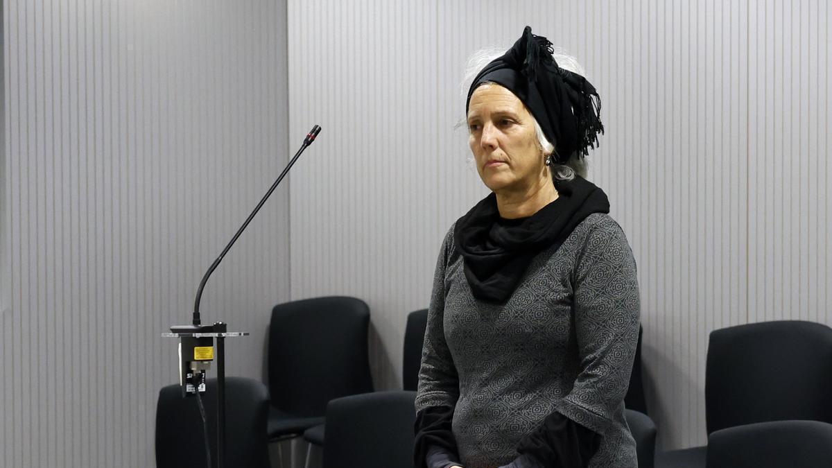 Ainhoa Múgica Goñi, en la Audiencia Nacional.