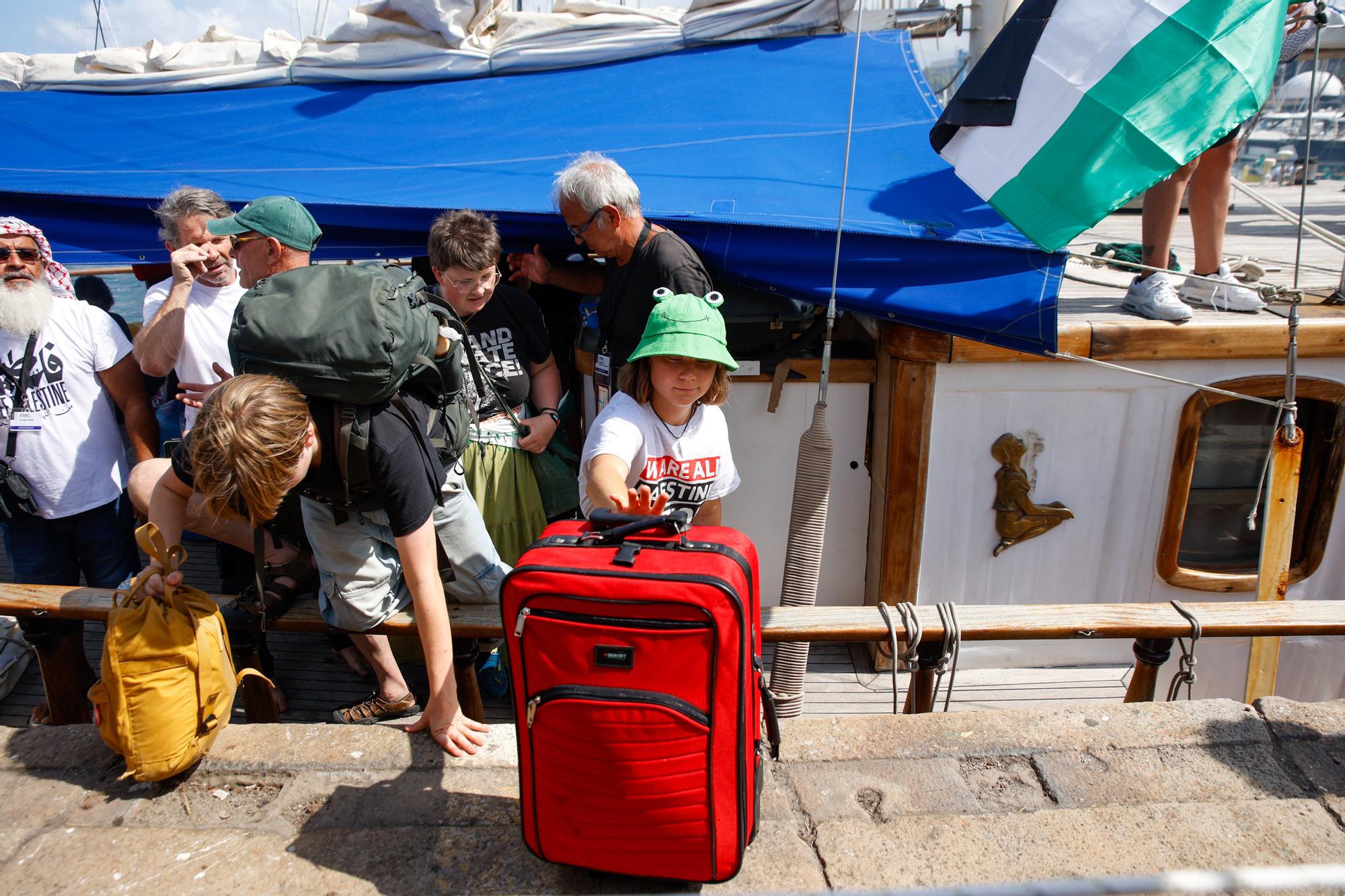 Fotos: La flotilla Global Sumud zarpa rumbo a Gaza