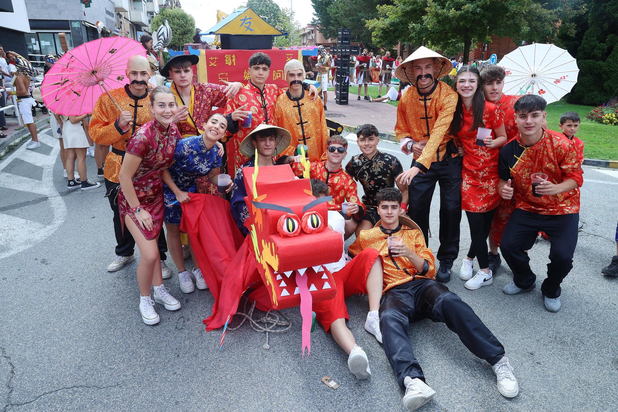 Concurso de disfraces y carrozas en fiestas de Noáin
