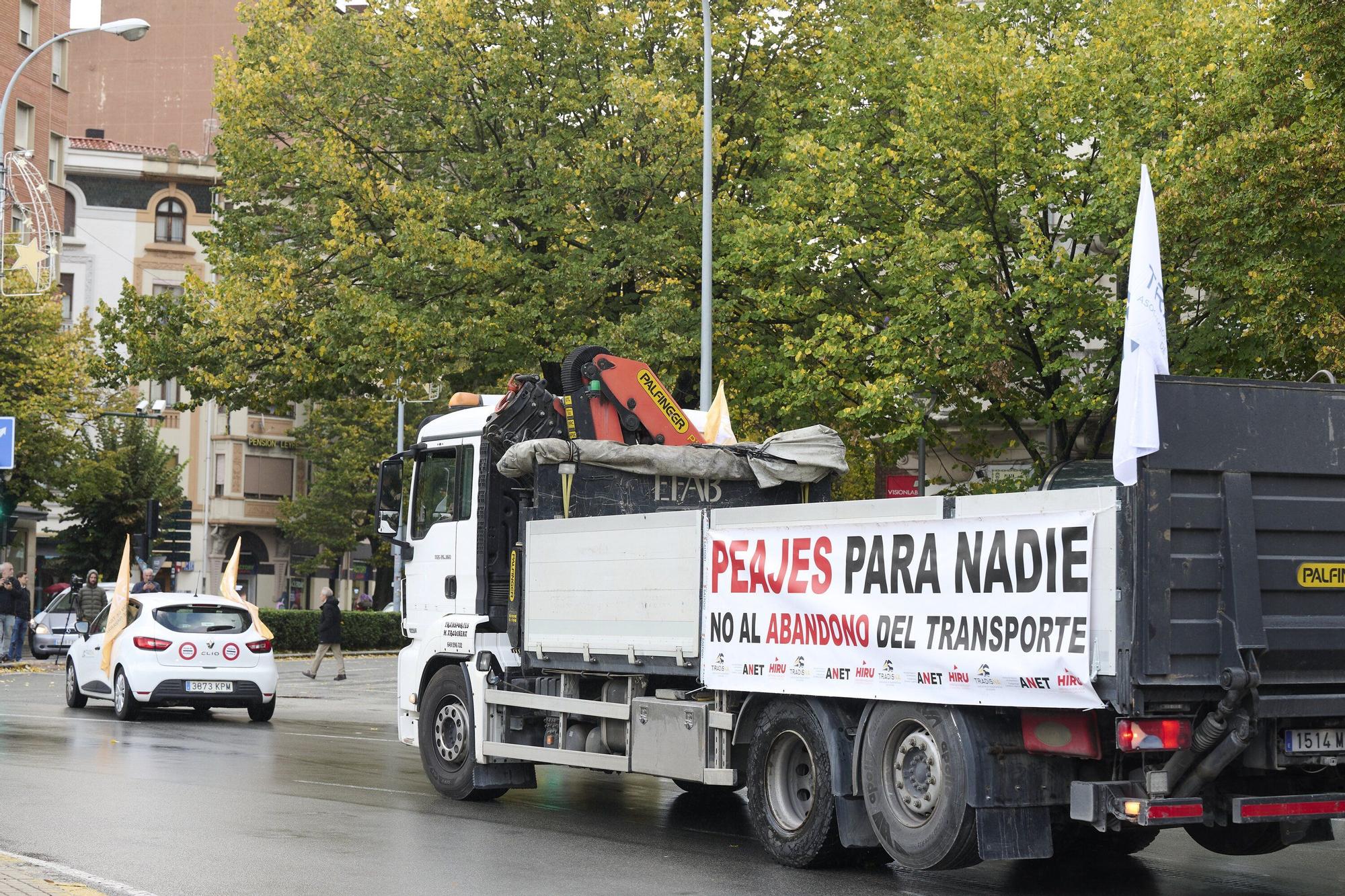 Fotos de la camionada en Pamplona (sábado 8 de noviembre de 2025)