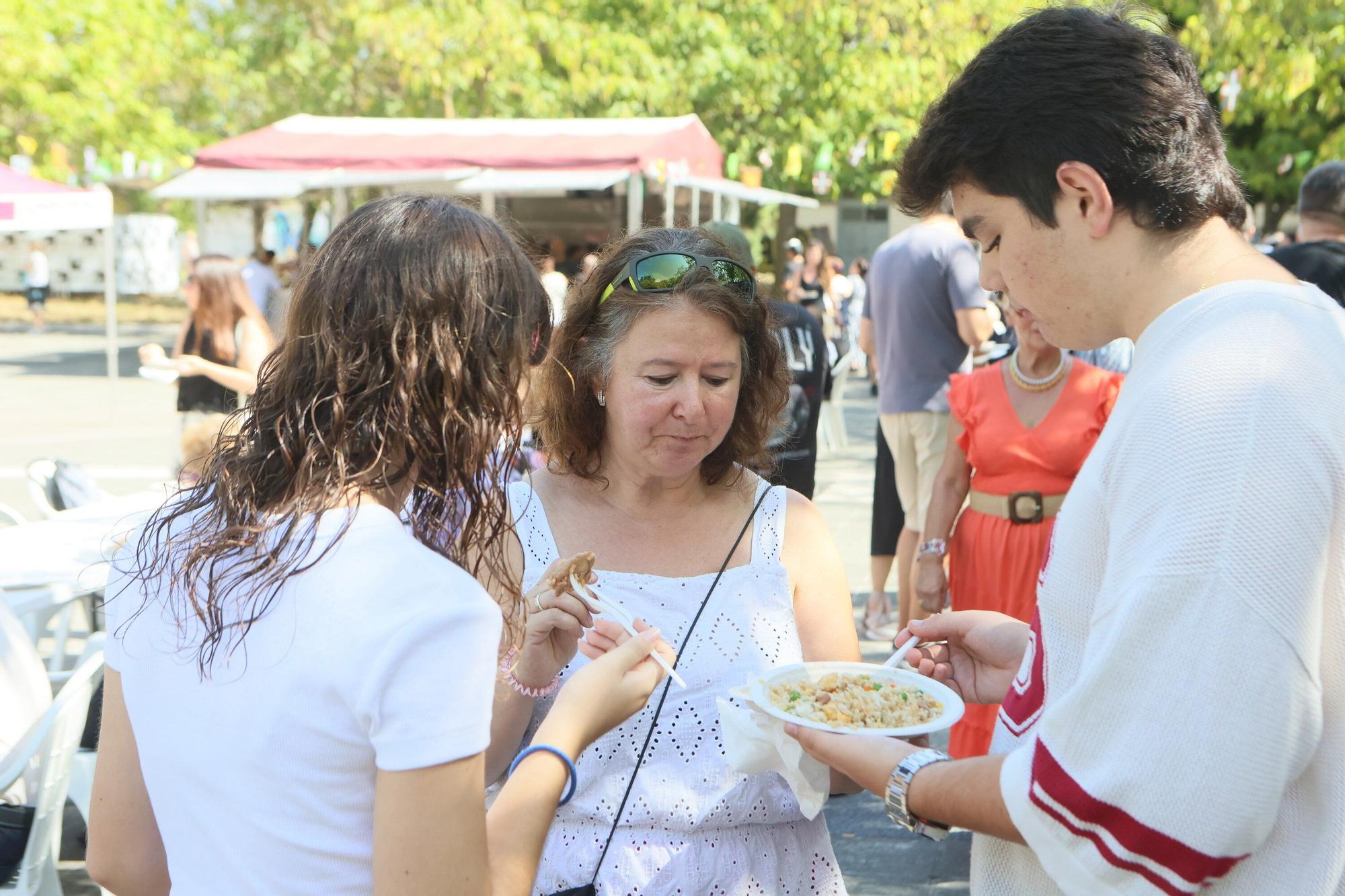En imágenes: Sabor y ritmo en fiestas de Zaramaga