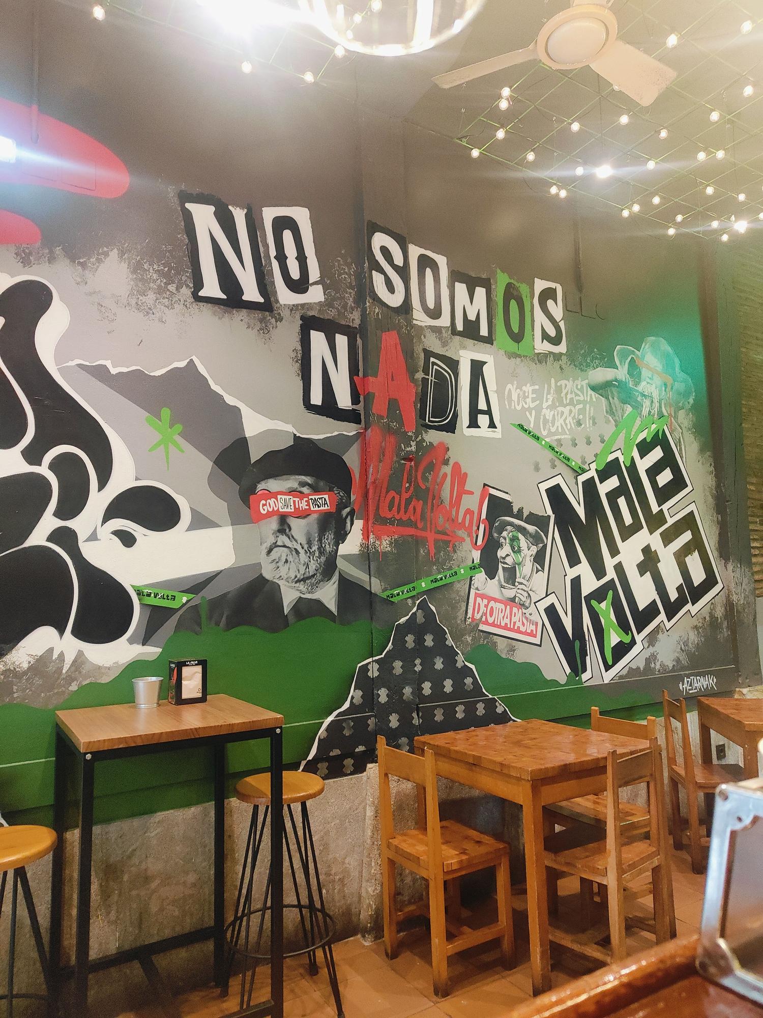 En imágenes: así es el restaurante Mala Volta