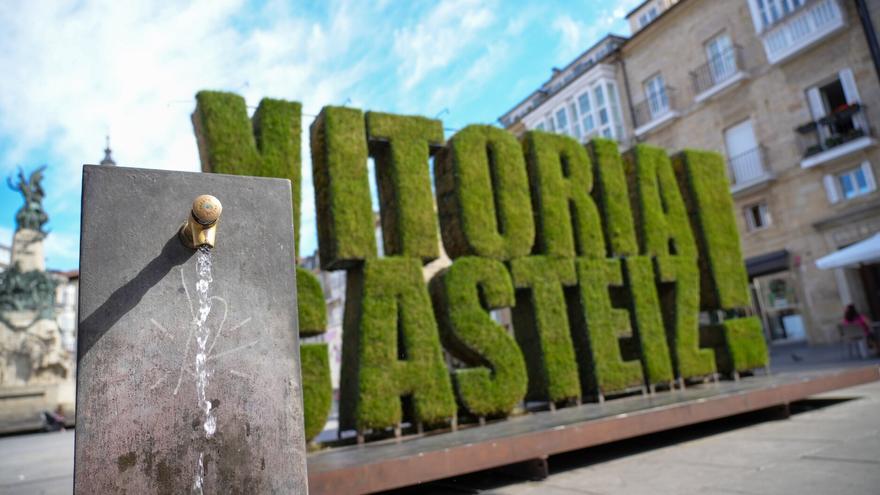 Vitoria invierte 48.000 euros al año en sus fuentes de agua potable