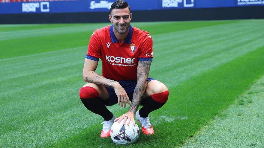 Fotos de la presentación de Diego Rico como jugador de Osasuna
