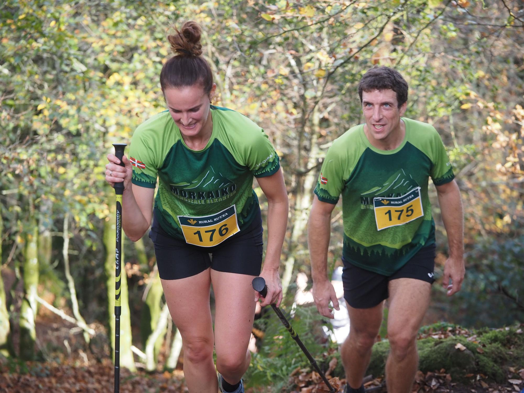 La llegada de los corredores a Karakate, en imágenes