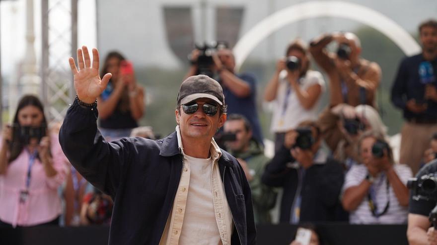 Orlando Bloom, la primera estrella en llegar al Zinemaldia
