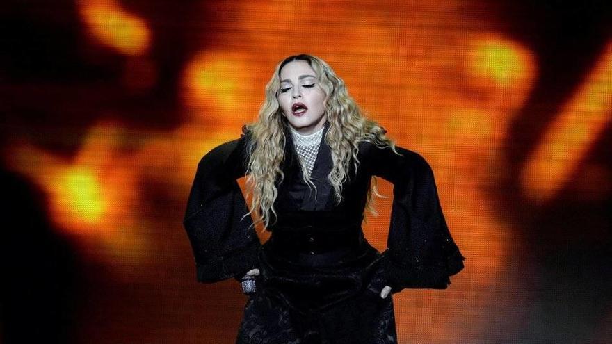 Imagen de archivo de Madonna en un concierto.