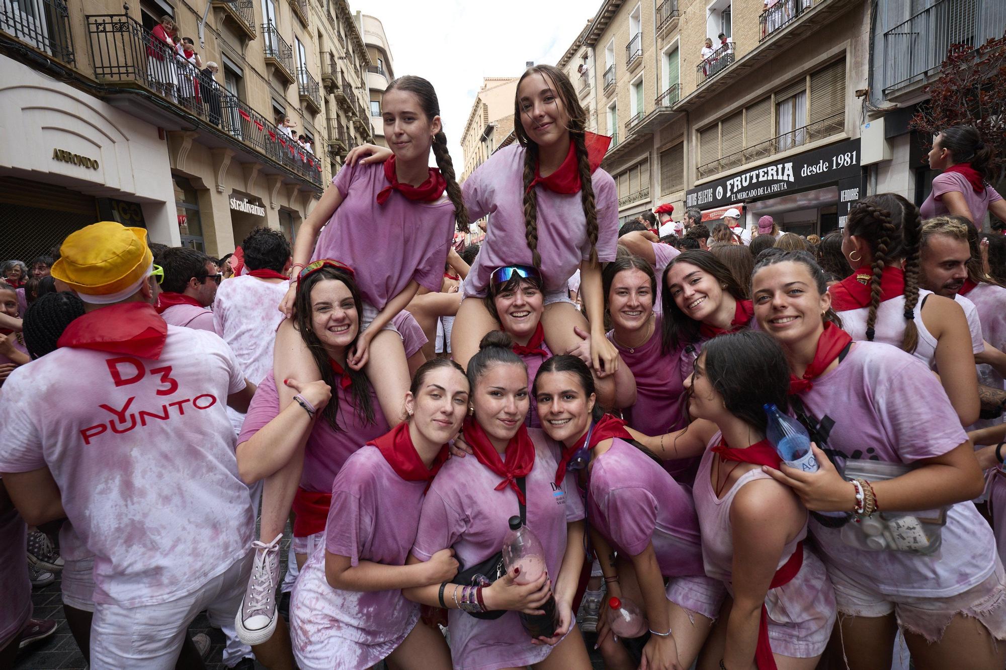 Fotos del cohete de las fiestas de Tudela 2025