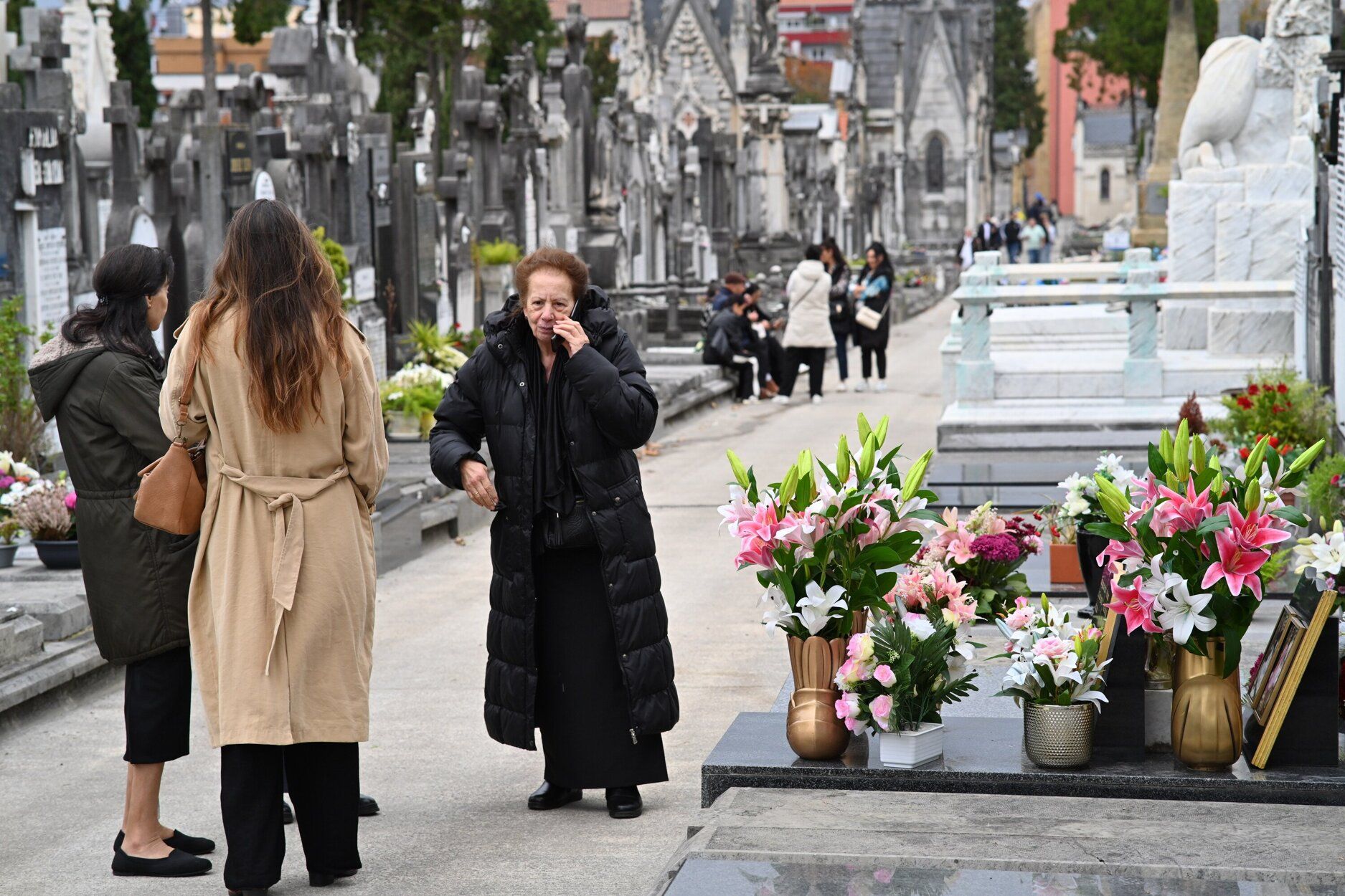 El cementerio de Donostia, punto de encuentro con el recuerdo